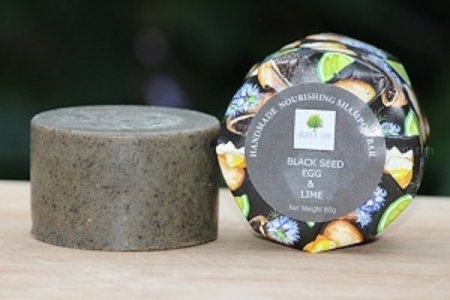 Lime & Black Seed Natural Herbal Shampoo Bar