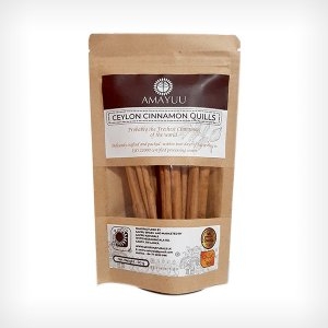 Pure Ceylon Cinnamon Quills 50g Packets AMAYUU