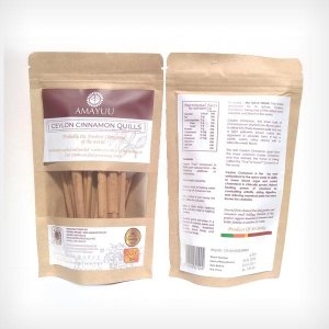 Pure Ceylon Cinnamon Quills 50g Packets AMAYUU