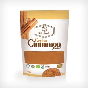 Cinnamon Powder Pouch 50g & 100g Spice World SM Lanka Spices
