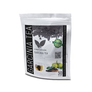 Garcinia cambogia  Goraka 30 Herbal Tea Bags with CEYLON Premium Black Tea