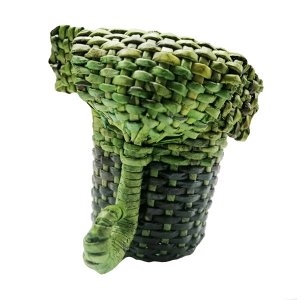 Elephant pen holder / Recycle paper handcraft