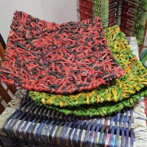 Steel Basket / Recycle paper handcraft