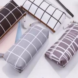 Canvas Zipper Pencil Case