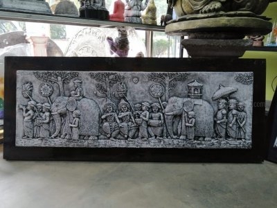 Kandy Perahara Stone Statue
