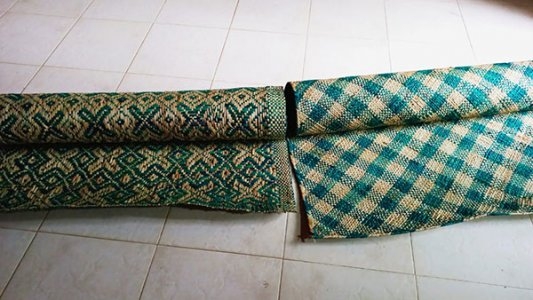 Handmade Mat | Gllaha Mat | Large Pan Mat | Rattan Straw Mat | Rattan Mat