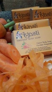 Handmade Carrot Soap