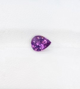 1.27 carat Purplish Pink Sapphire, purplish pink colour ethically sourced from Ceylon origin.