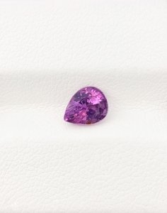 1.27 carat Purplish Pink Sapphire, purplish pink colour ethically sourced from Ceylon origin.