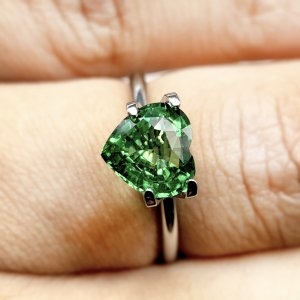 Vivid Green Natural Tsavorire 1.52 crt