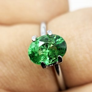 Deep Green Natural Tsavorire 1.52 crt