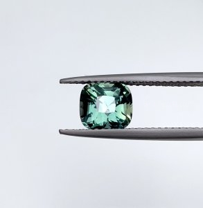 2.12 carat Teal/ Party Sapphire is well cut to bring out the best colour and luster,