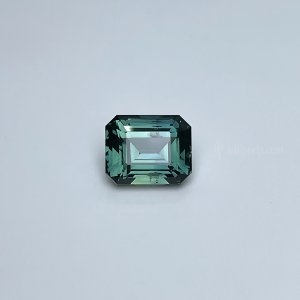 2.26 carat Teal/ Party Sapphire is well cut to bring out the best colour and luster,