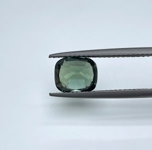 2.61 carat Teal/ Party Sapphire is well cut to bring out the best colour and luster