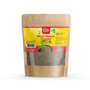 Black Pepper Powder, Net Wt 100g