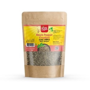 Black Pepper Crushed, Net Wt 50g