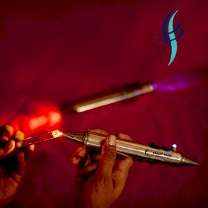 Double Point 3 Colours White Yellow Ultraviolet Gem Checking Torch