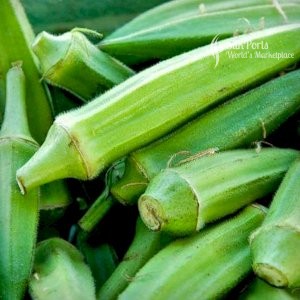 Purchasing Lanka Fresh Vegetables Ladies Fingers Okra