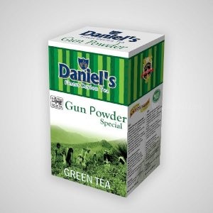 Daniels brand Green tea gun powder 100g loose tea