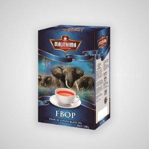 Malithima brand FBOP 100g loose tea