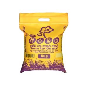 Araliya Supiri Red Raw Rice 5kg fairshop