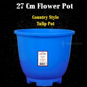 TULIP FLOWER POT  27 CM
