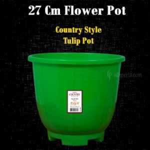 TULIP FLOWER POT  27 CM